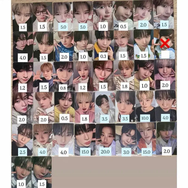 [BUNJANG] NCT WISH O.O.T.L Photocard - Sion, Yushi, Jaehee, Riku, Sakuya / 엔시티위시스테디컬러오드투러브이즈위싱가포르당첨자시온리쿠유우시재희료사쿠야포카