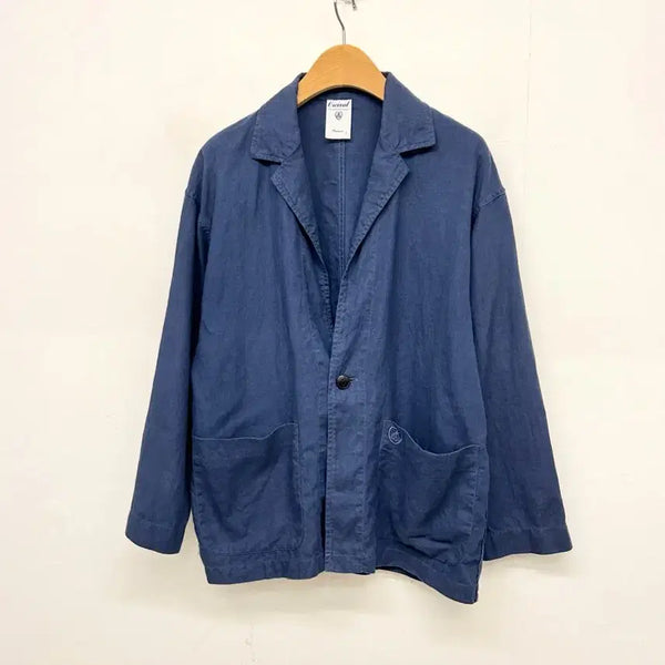 [BUNJANG] ORCIVAL Linen French Work Jacket / 오르치발 린넨 프렌치 워크 자켓