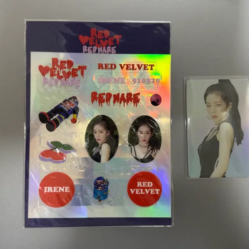 [BUNJANG] Red Velvet Irene Deco Sticker Kit Hologram Photocard / 레드벨벳 아이린 데코 스티커 키트 홀로그램 포카 홀카