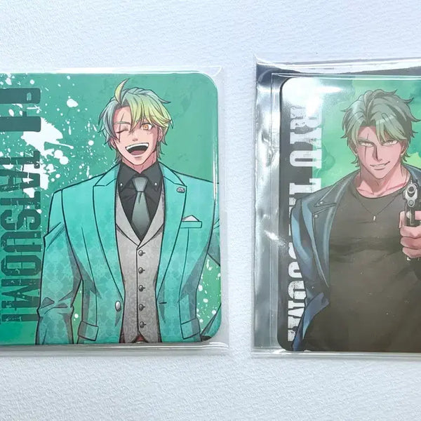 [BUNJANG] Human Bug University Uryu Coaster & Cheki Set / 휴먼버그대학교 우류 코스터 체키