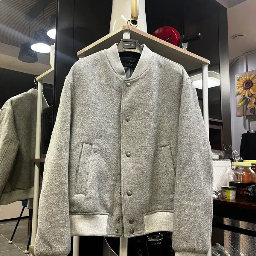 [BUNJANG] IRO Wool Boucle Stadium Jumper (M) / IRO 울 부클 스타디움 점퍼