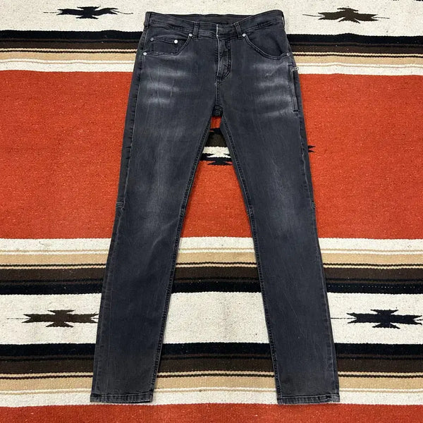 [BUNJANG] Neil Barrett Stretch Black Skinny Jeans / 닐바렛 스트레치 블랙 스키니진