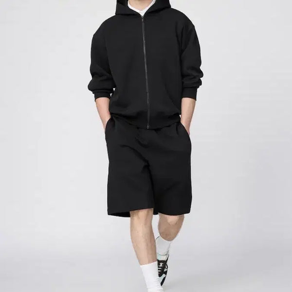 [BUNJANG] Uniqlo C Sweat Wide Shorts Bermuda / 유니클로 스웻팬츠 버뮤다