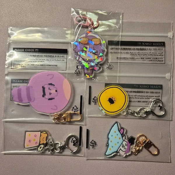 [BUNJANG] Aedeok Summer Jump Keyring & Paint Program Keyring / 애덕님 여름 점프 키링, 그림판 키링 판매합니다
