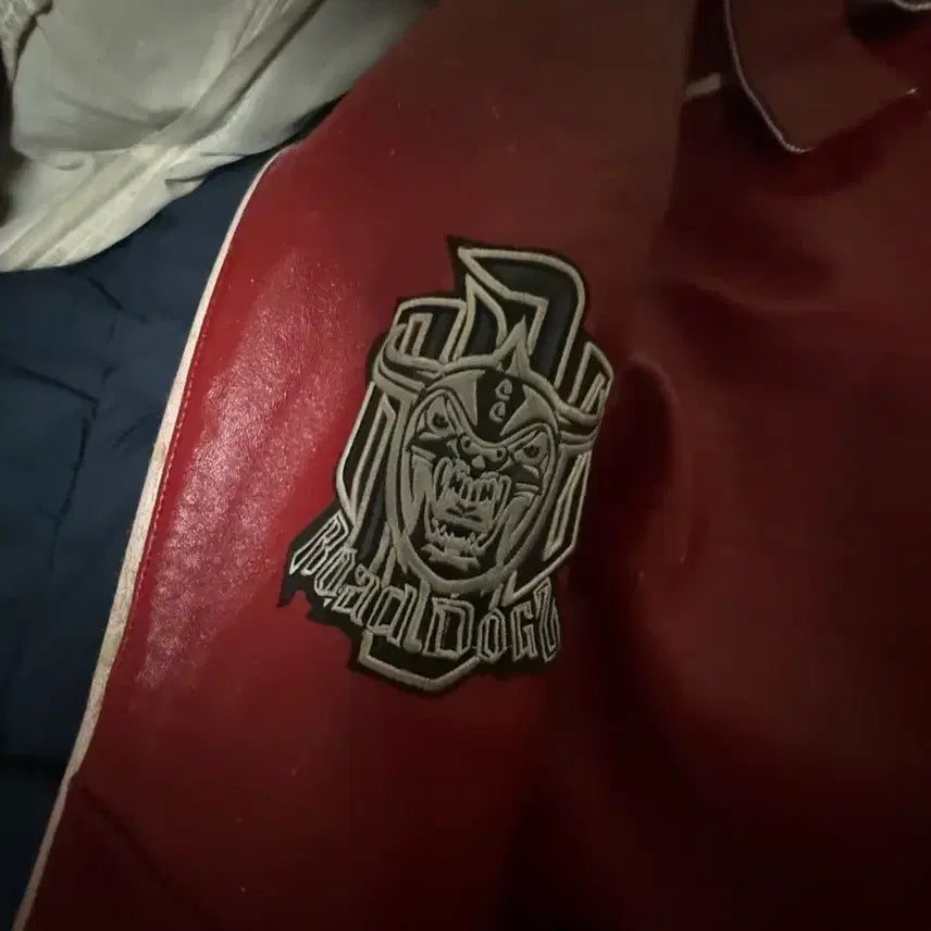 [BUNJANG] AVIREX Red Leather Jacket / AVIREX 레드 가죽 자켓
