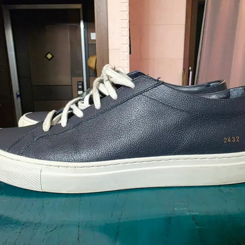 [BUNJANG] Common Projects Achilles Low Navy/White Leather Sneakers / 커먼프로젝트 아킬레스 로우 43
