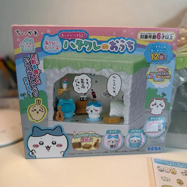 [BUNJANG] Chiikawa Hachiware's House & Garuma's House Playset / 치이카와 하치와레의 집 가르마의 집 장난감