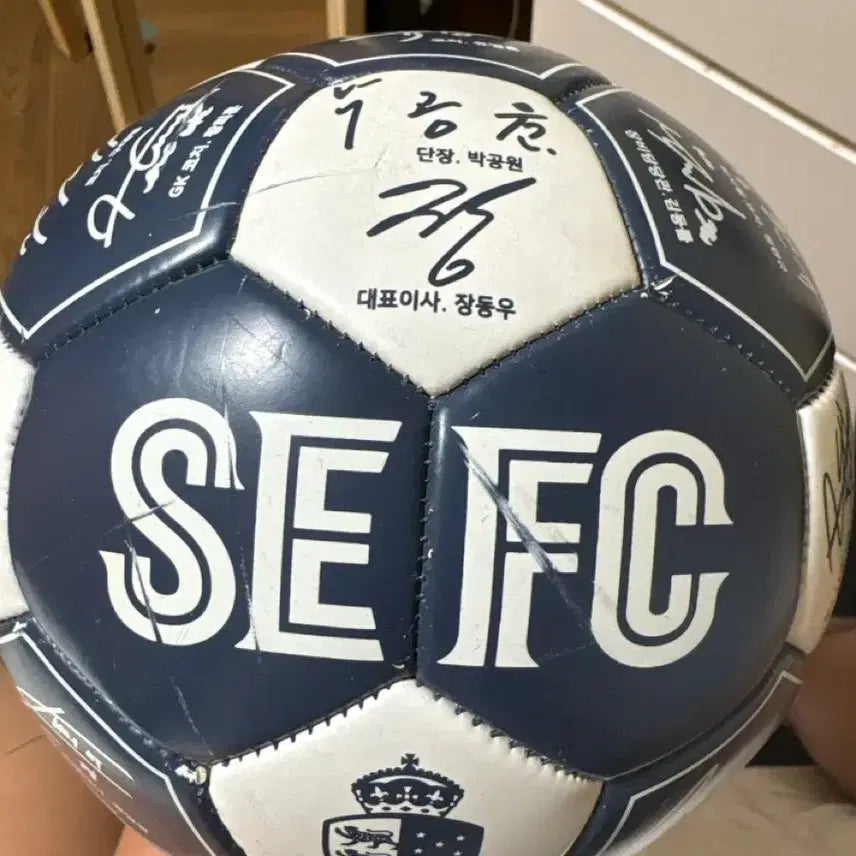 [BUNJANG] Seoul E-Land Signed Ball / 서울 이랜드 사인볼
