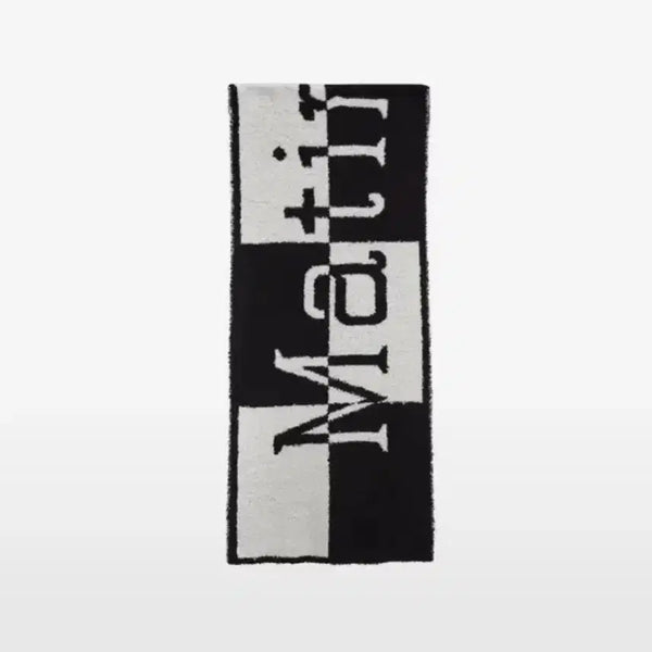 [BUNJANG] Matinkim Checkerboard Muffler Scarf / 마뗑킴 체커보드 머플러 목도리