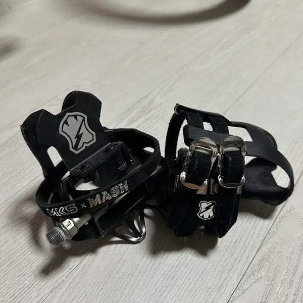 [BUNJANG] MKS Urban Platform Pedals with Mesh Tokeclips / MKS 어반플렛폼 , 매쉬 토클립 판매합니다