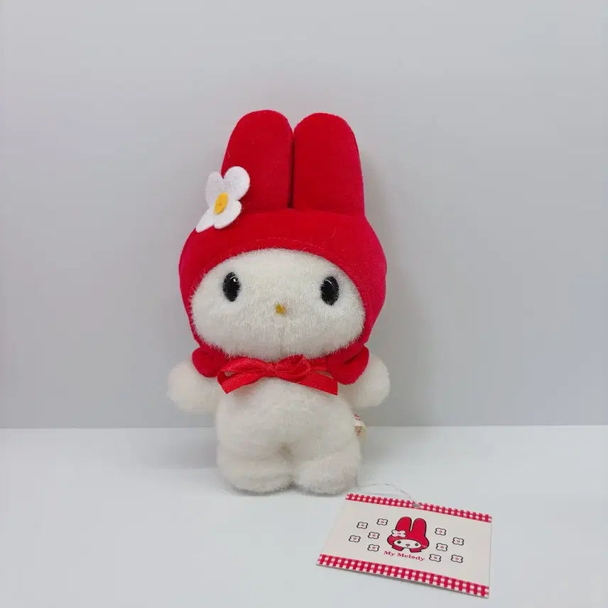 [BUNJANG] Vintage Red My Melody Doll / 고전 빨간 마이멜로디 인형 고전빨마 고전마멜 두건마이멜로디