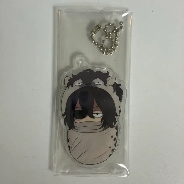 [BUNJANG] My Hero Academia Aizawa Acrylic Keychain Animal Sling / 히로아카 나히아 아이자와 아크릴 키링 애니멀 포대기 나의히어로아카데미아