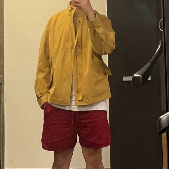 [BUNJANG] Customellow Mustard Yellow Oversized Field Jacket / 커스텀멜로우 자켓 점퍼