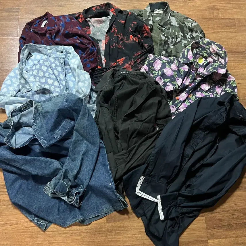 [BUNJANG] Men's Shirts Bundle (Sizes 95-100) / 남성 셔츠 정리(95~100)