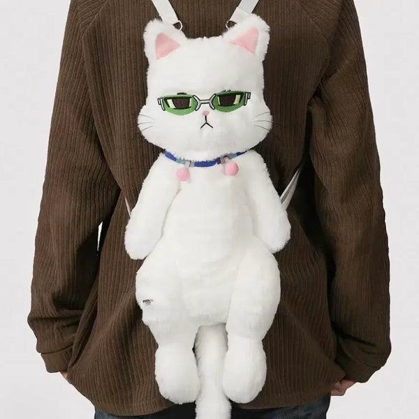 [BUNJANG] Saiki Kusuo's Disaster Saiki Nya Cat Bag Plush Doll / 사쿠재)사이키쿠스오의 재난 사쿠냥 사이키쿠스오 고양이 가방 누이 인형