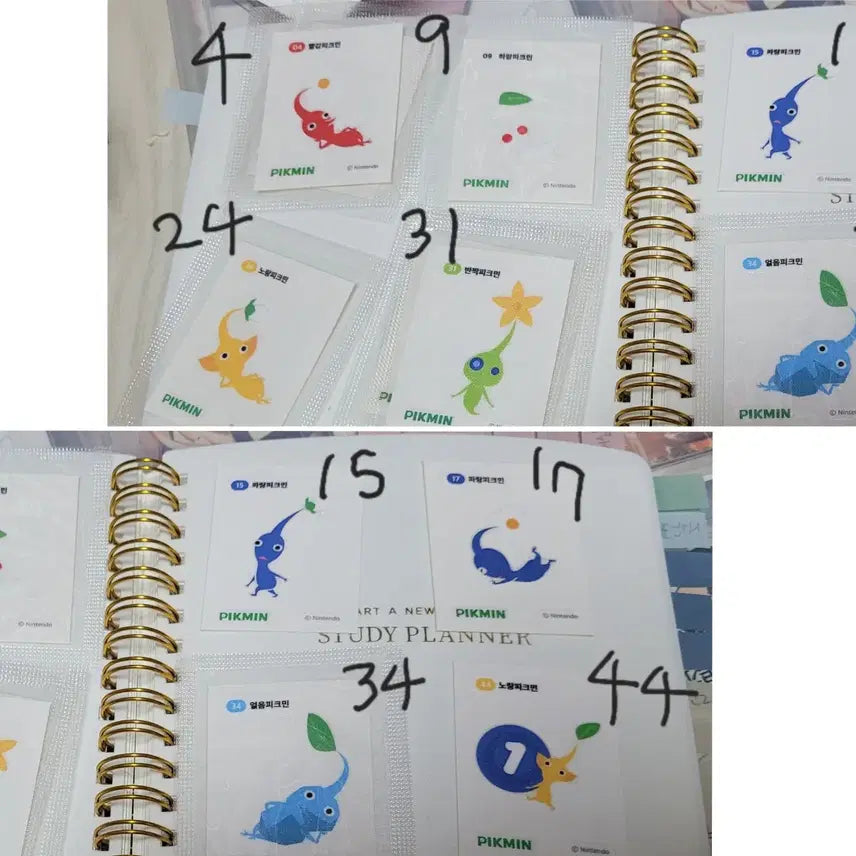 [BUNJANG] Pikmin Stickers / 피크민 띠부씰