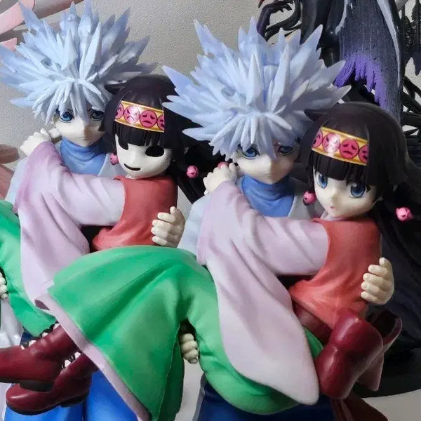 [BUNJANG] Hunter x Hunter Election Arc Kuuji A Prize Killua & Alluka, Killua & Nanika Figures Bundle Set / 헌터X헌터 쿠지 A상 키르아&아르카,나니카 피규어 일괄 판매 | 굿즈