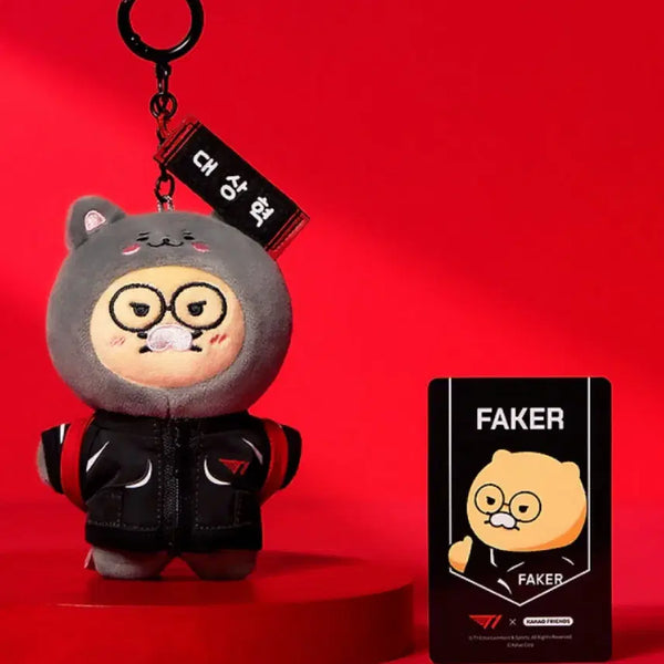 [BUNJANG] T1 Faker Kakaofriends Collaboration Doll Keychain / 페이커 인형 키링 T1 카카오프렌즈 콜라보