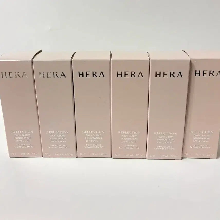 [BUNJANG] Hera Reflection Skin Glow Foundation SPF15/PA++ (Shade Options) / [새상품] 헤라 리플렉션 스킨 글로우 파운데이션 13N1/17C1/23C