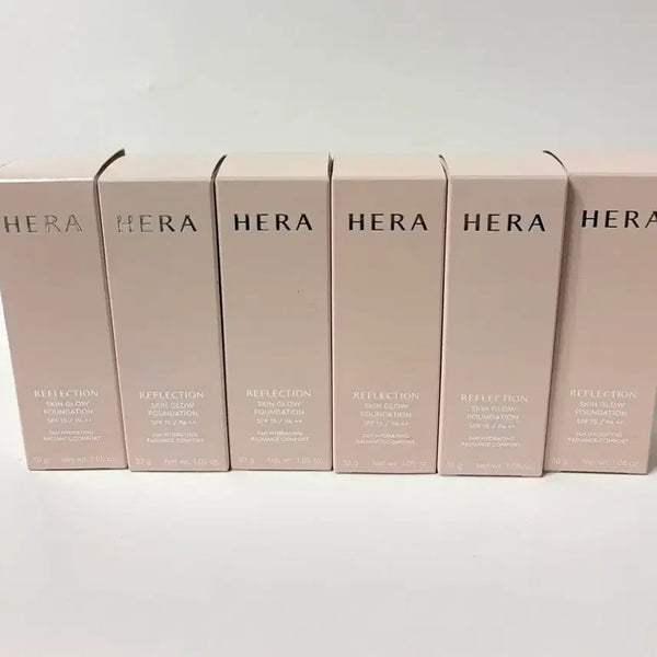 [BUNJANG] Hera Reflection Skin Glow Foundation SPF15/PA++ (Shade Options) / [새상품] 헤라 리플렉션 스킨 글로우 파운데이션 13N1/17C1/23C