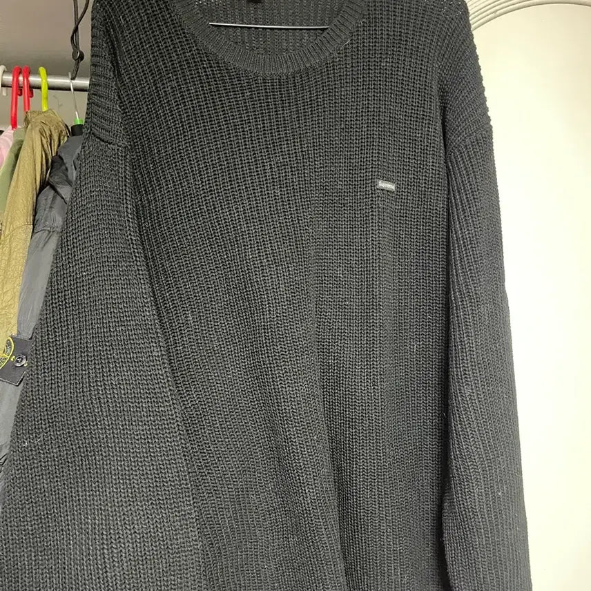 [BUNJANG] Supreme Knit Black XL / 슈프림 니트 xl