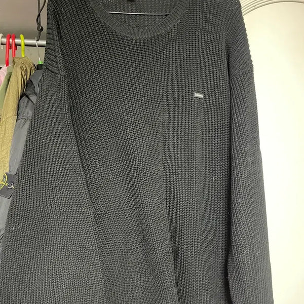 [BUNJANG] Supreme Knit Black XL / 슈프림 니트 xl