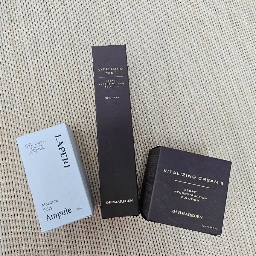 [BUNJANG] Derma Regen Vitalizing Cream 50ml & Mist 120ml Set / 더마리젠 바이탈라이징 크림50ml, 미스트 120ml