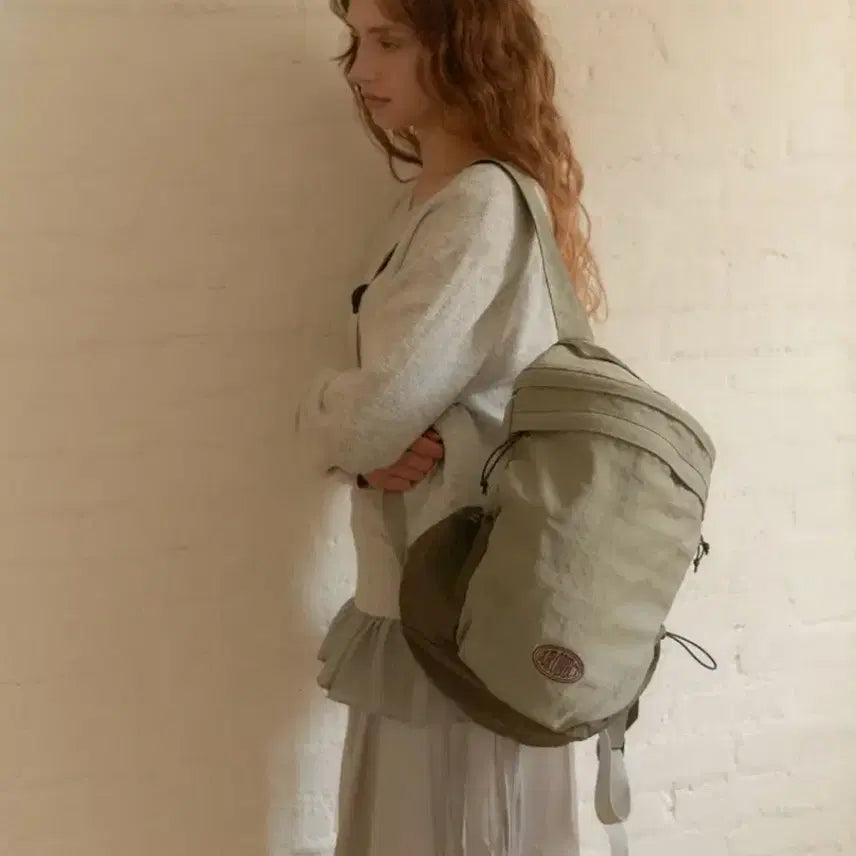 [BUNJANG] Auro Backpack Beige / 아우로 백팩 베이지