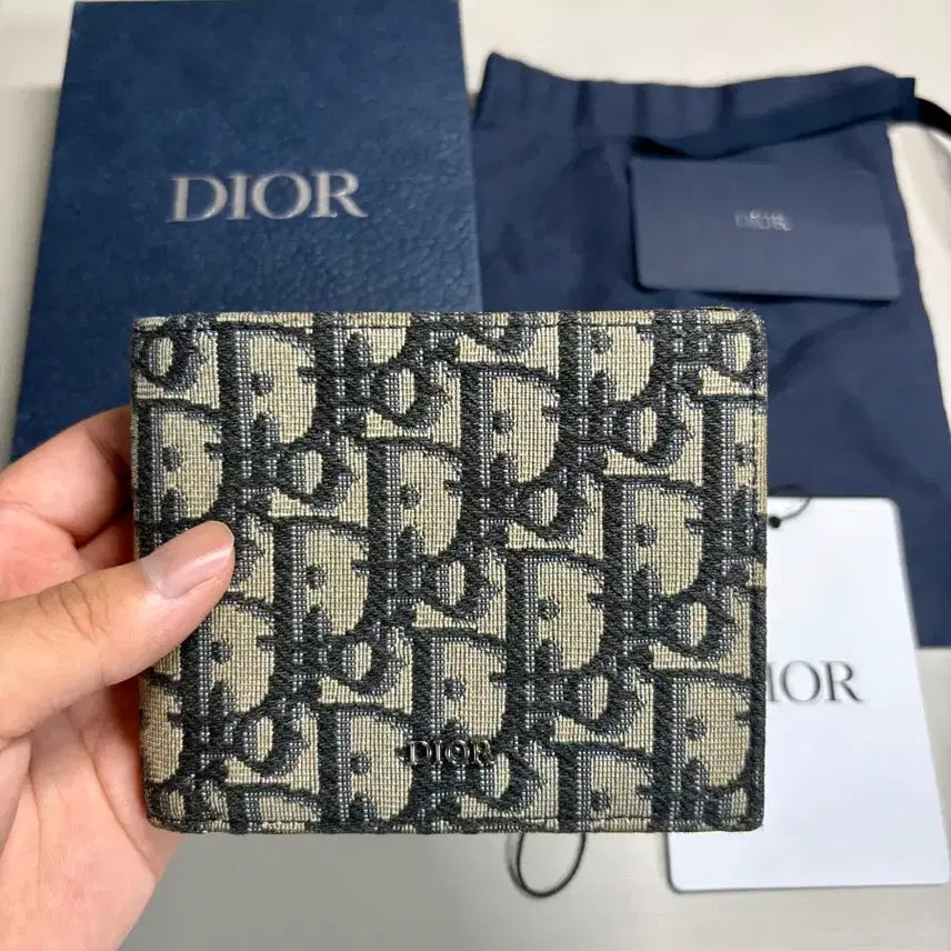 [BUNJANG] Dior Oblique Bifold Wallet / 디올 오블리크 반지갑  판매가격