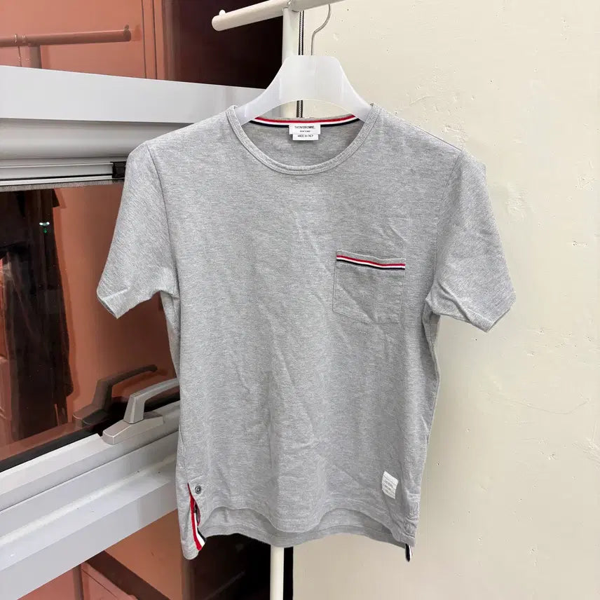 [BUNJANG] Thom Browne Pocket T-Shirt (Size 1) / [1 size] *정품* 톰브라운 포켓 반팔티