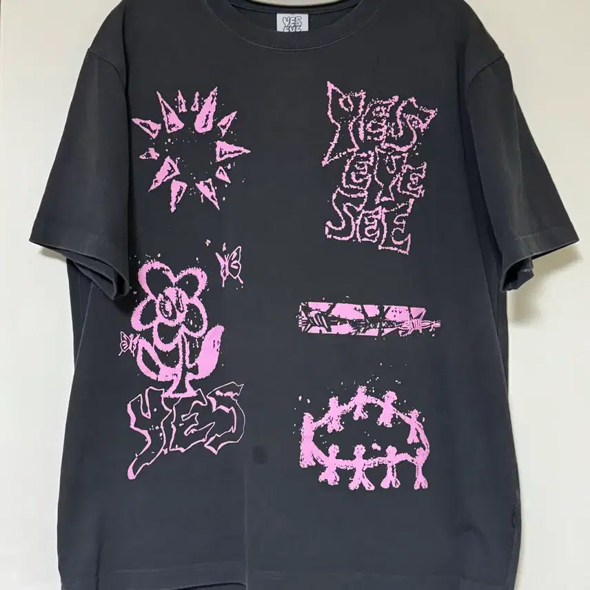 [BUNJANG] YESEYESEE Half Sleeve T-Shirt / 예스아이씨 반팔 급처