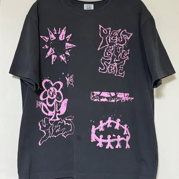 [BUNJANG] YESEYESEE Half Sleeve T-Shirt / 예스아이씨 반팔 급처