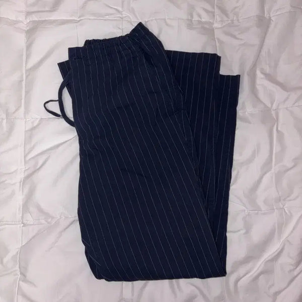 [BUNJANG] Polo Ralph Lauren Prepster Stripe Slacks Navy / 폴로랄프로렌 스트라이프 프렙스터 슬랙스 바지 네이비