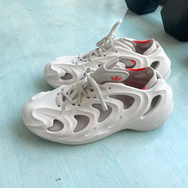 [BUNJANG] Adidas Adifom Q Off White 270mm / 아디다스 아디폼 Q 오프화이트 270