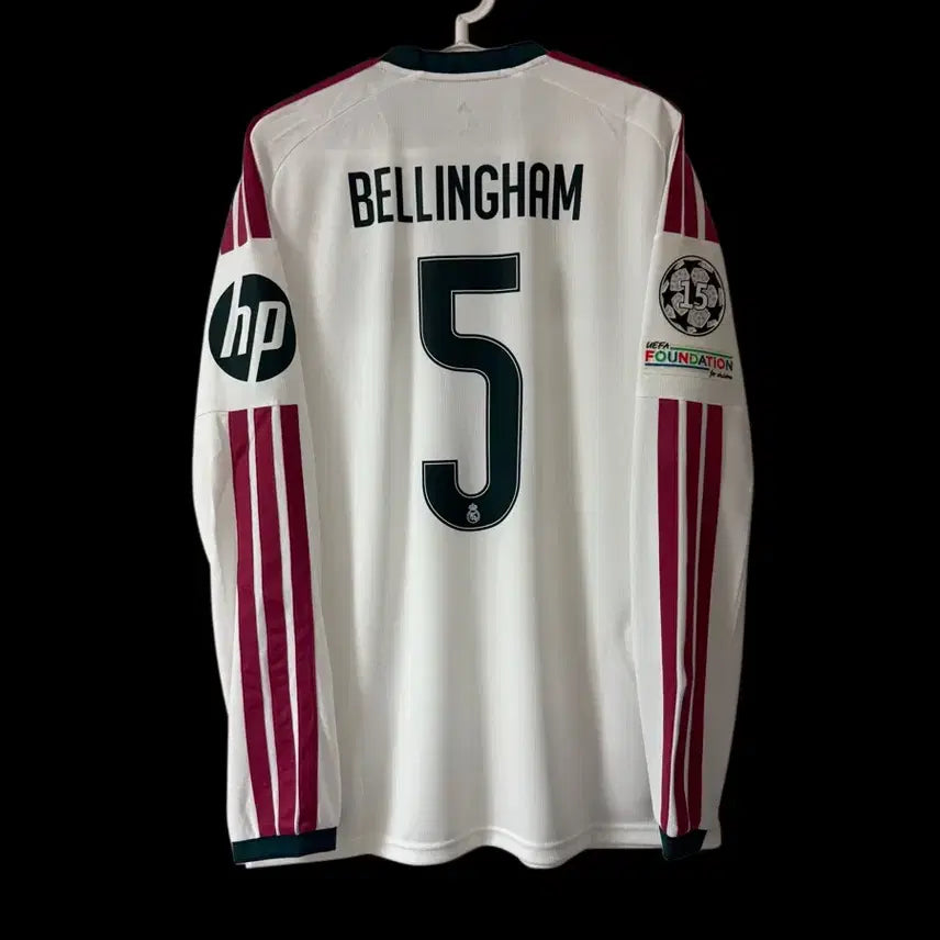 [BUNJANG] Real Madrid 26/27 Bellingham Long Sleeve Home Jersey (XL) / [국내XL] 26/27 레알마드리드 홈 긴팔 벨링엄 유니폼