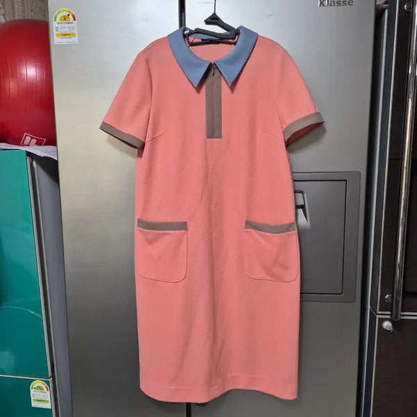 [BUNJANG] Andi Andi Deab Coral Collar Dress / 앤디앤뎁 코랄 카라 원피스