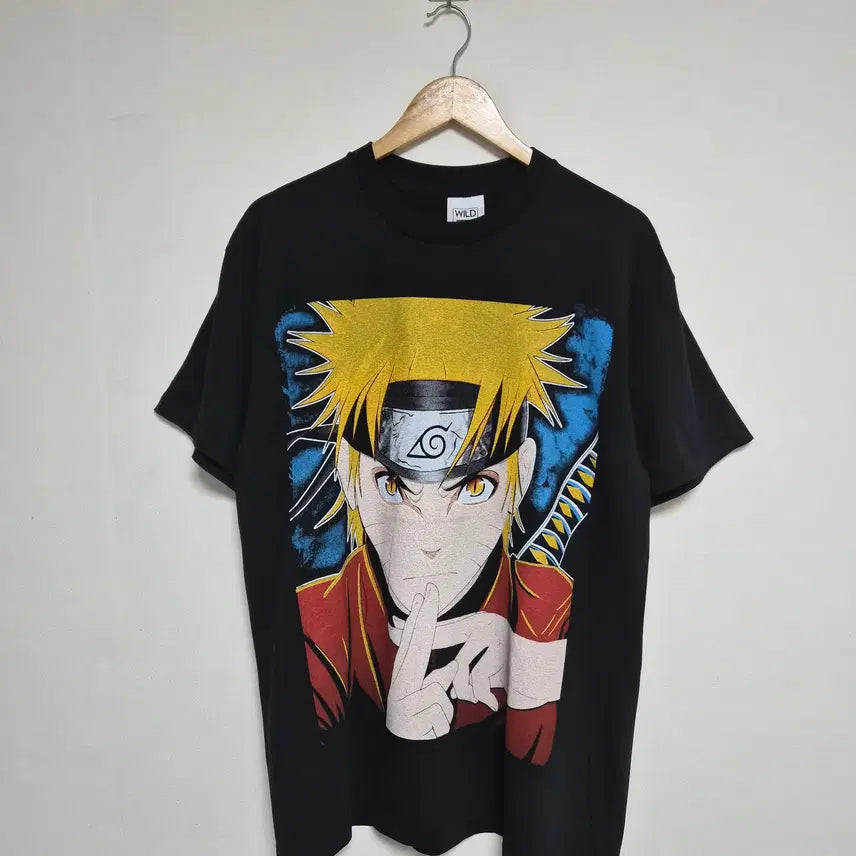 [BUNJANG] Naruto Big Print T-Shirt L / 나루토Naruto 빅 프린팅 반팔티셔츠 L T-222