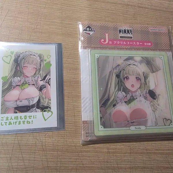 [BUNJANG] NIKKE Ichiban Kuji Chapter 7 Soda Acrylic Coaster, Photocard / 니케 이치방쿠지 챕터7 소다 아크릴코스터,포토카드