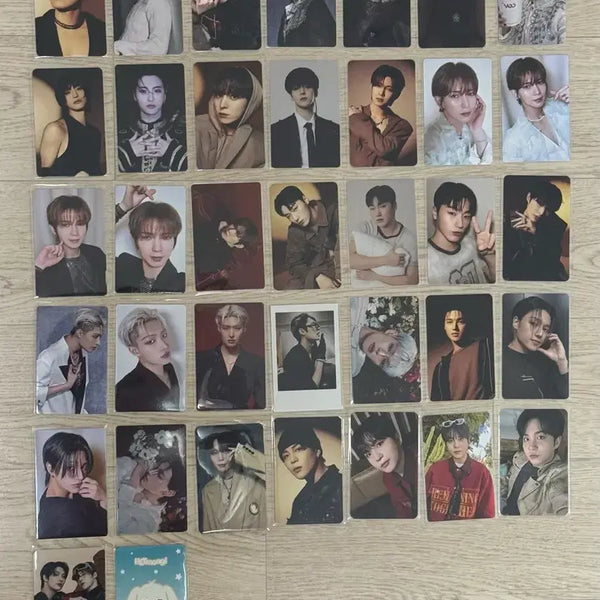 [BUNJANG] ATEEZ Photocard Bundle Set (37 pieces) / 에이티즈 포카 37장 일괄 6.5
