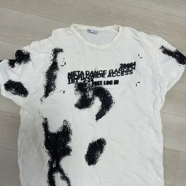 [BUNJANG] Zara Men's Graphic T-Shirt / 자라 티셔츠