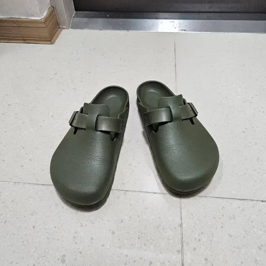 [BUNJANG] Birkenstock Boston EVA Olive 270 / 버켄스탁 보스턴 EVA 270