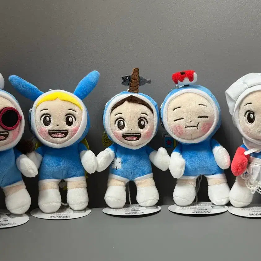 [BUNJANG] Yumi's Cells Plush Keychain Set / 유미의세포들 인형 키링 세트