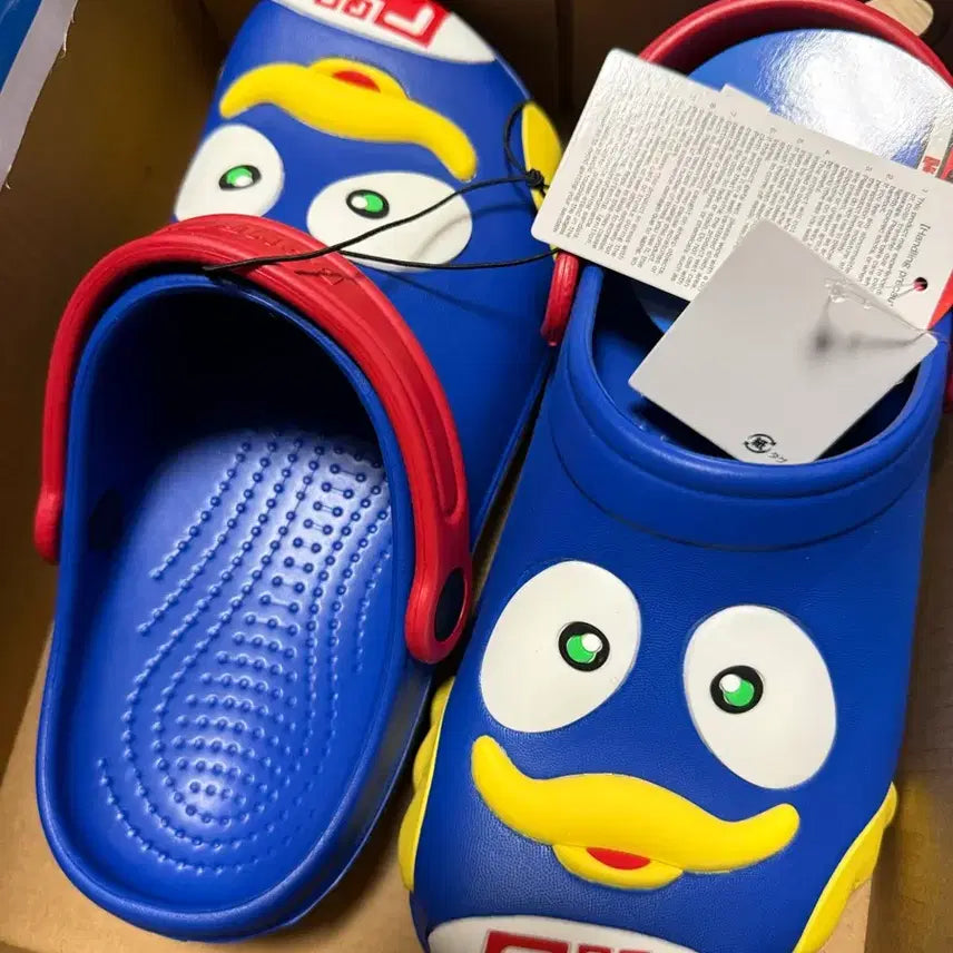 [BUNJANG] Don Peng Crocs 230mm Slippers / (택포5.5) 돈펭 크록스 230 슬리퍼 돈키호테 돈팽