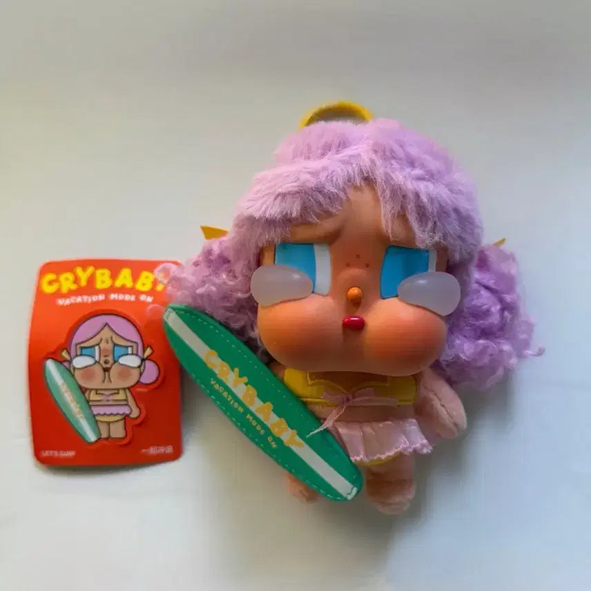 [BUNJANG] Pop Mart Crybaby Holiday Diary Keychain Doll / 팝마트 크라이베이비 휴가일기 키링 인형