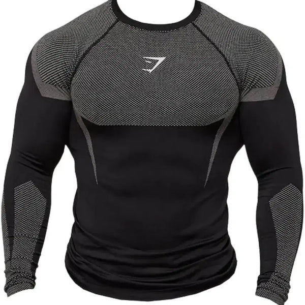 [BUNJANG] Gymshark Onyx V5 Long Sleeve Black M / [새상품] M 짐샤크 오닉스 블랙 롱슬리브