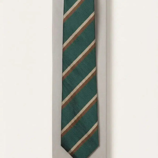 [BUNJANG] Drakes Striped Silk Necktie / 드레익스 넥타이 새상품 팝니다.
