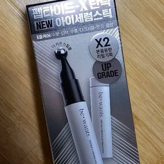 [BUNJANG] B.WANTZ Peptide-X Firming Eye Serum Stick Set (Original + Refill) / 새상품) 비원츠 펩타이드-X 퍼밍 아이세럼스틱 본품+리필