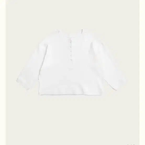 [BUNJANG] Ribbonbit Somi Waffle Tee - Ivory / Ribbonbit Somi Waffle Tee -Ivory