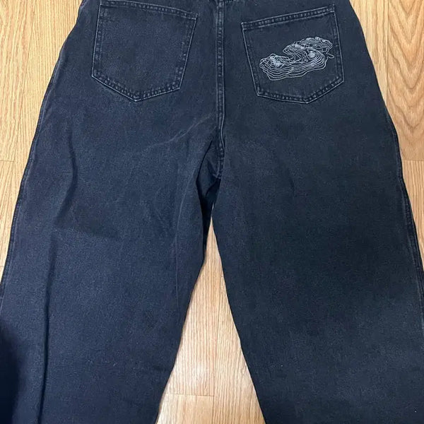 [BUNJANG] Suade Suede Denim Pants L / 스웨이드 Suade 데님팬츠 L