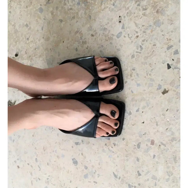 [BUNJANG] Nuit Toe Ring Wedge Mule / Nuit Toe Ring Wedge Mule 누잇 토링 웨지 뮬